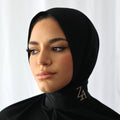 Black beige premium jersey